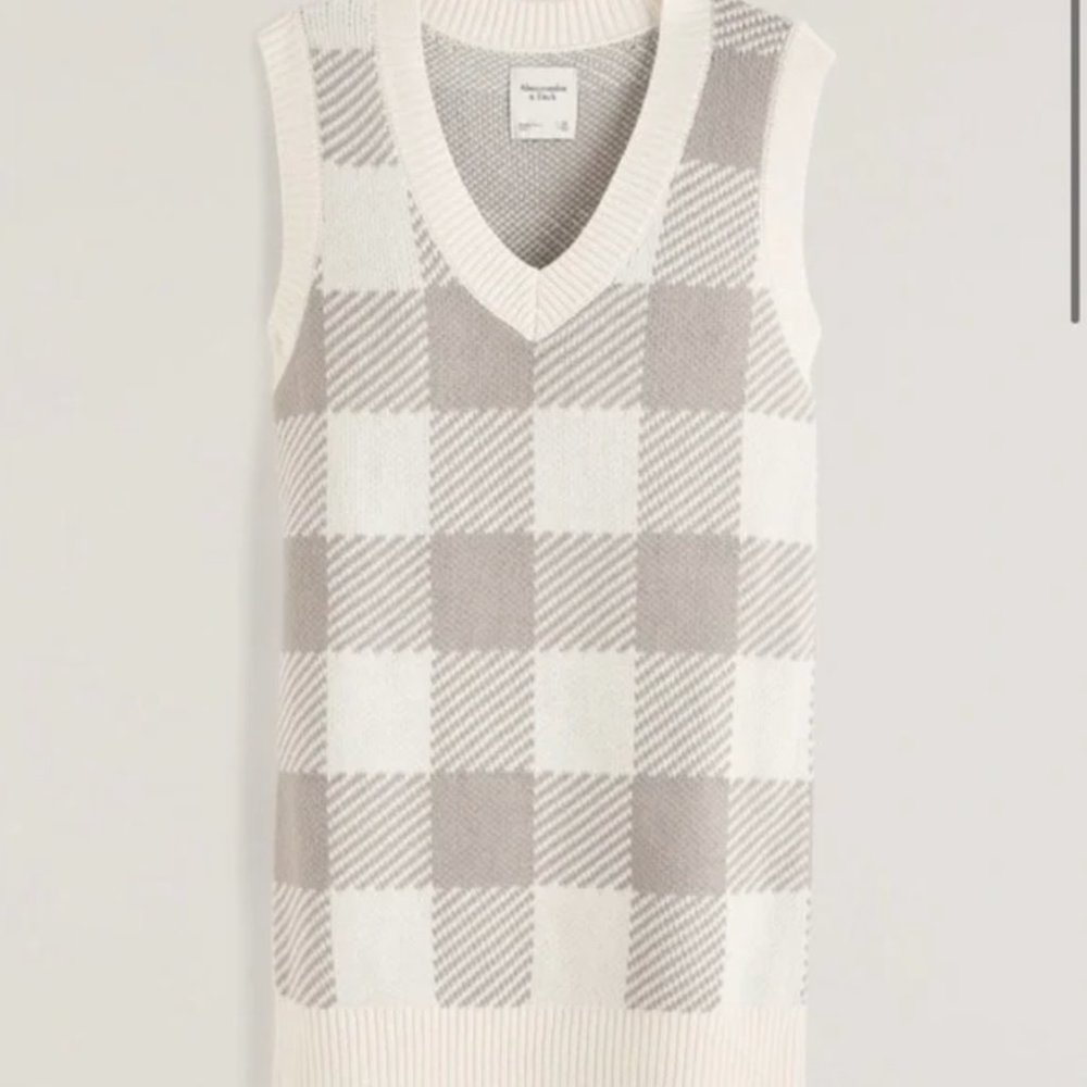 Abercrombie Sweater Vest Dress